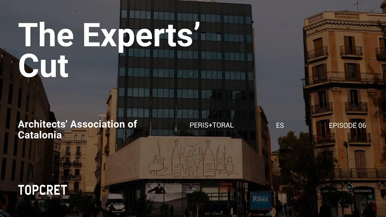 Video thumbnail: The Experts' Cut: Architects’ Association of Catalonia (COAC)