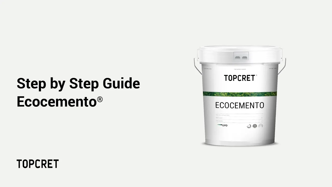 Video thumbnail: Step by Step Guide: Ecocemento®