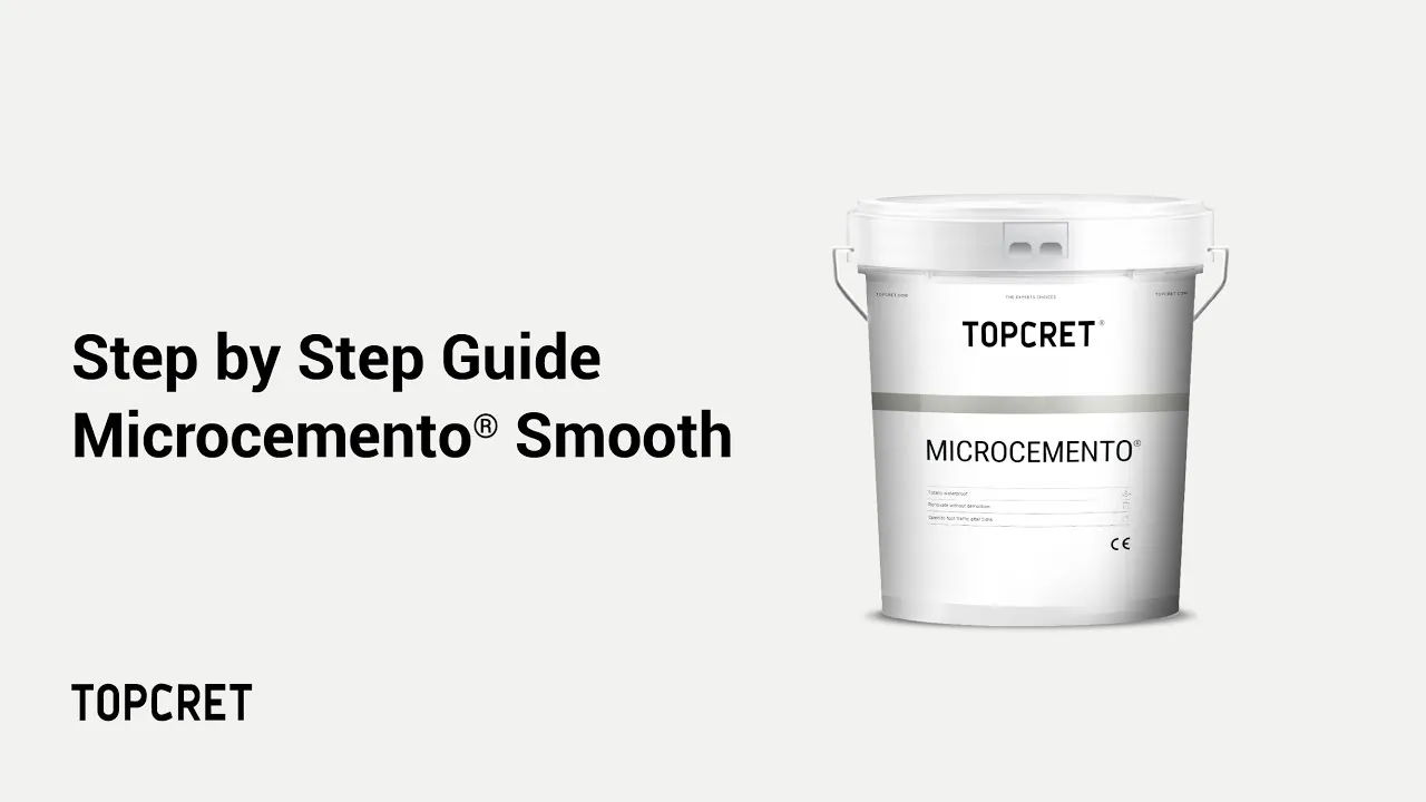 Video thumbnail: Step by Step Guide: Microcemento®