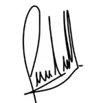 Signature of Topcret’s manager
