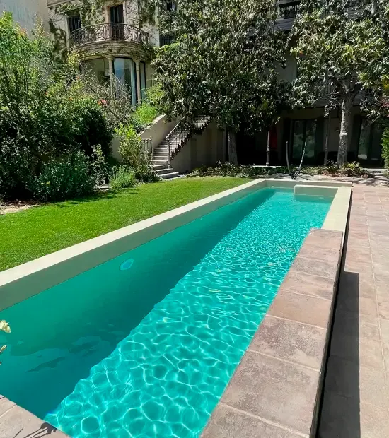 Piscina revestida con T/Swim®